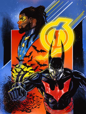Batman Static Beyond #1 (OF 6) Denys Cowan Card Stock Cover