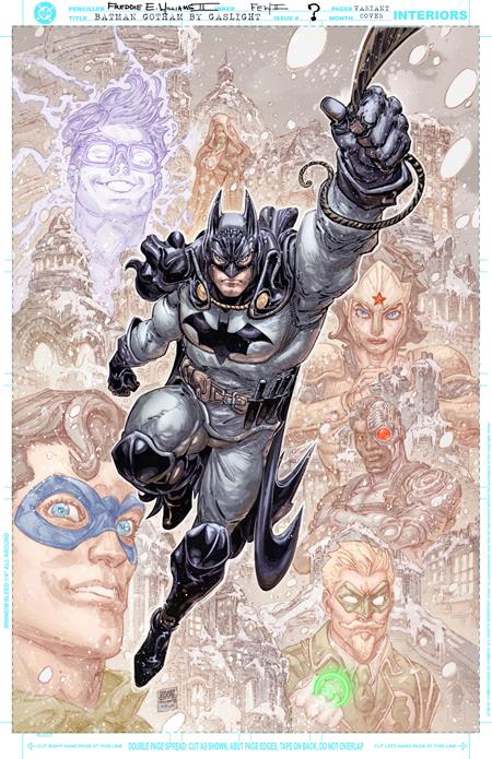 Batman Gotham By Gaslight A League For Justice #5 (OF 6) Freddie E Williams Ii Card Stock Cover