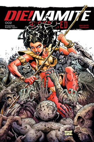 Die!Namite Blood Red #2 Will Robson Cover