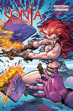 Sonja Reborn #4 Chad Hardin Cover