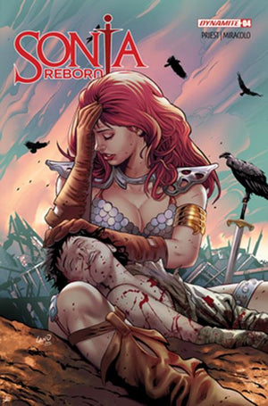 Sonja Reborn #4 Greg Land Cover