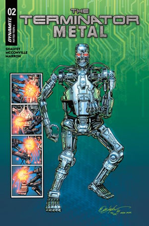 Terminator Metal #2 Bob Layton Cover