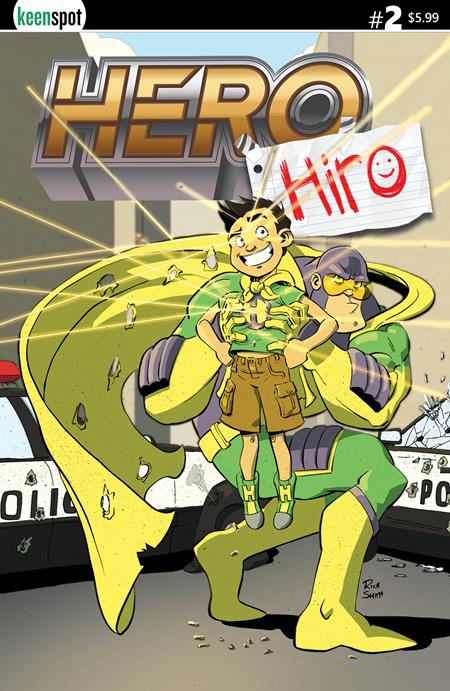 Hero Hiro #2 Rich Smith Cover