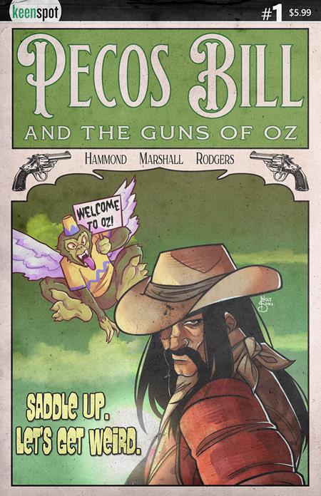 Pecos Bill & The Guns Of Oz #1 Nat Suki Cover