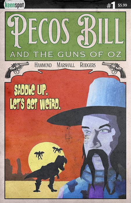 Pecos Bill & The Guns Of Oz #1 Richard Garland Cover