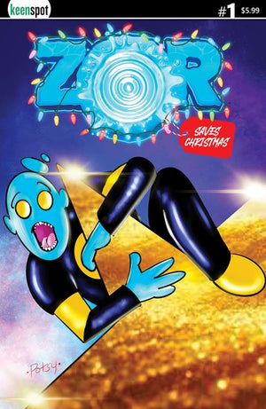 Zor Saves Christmas #1 Rob Potchak Cover