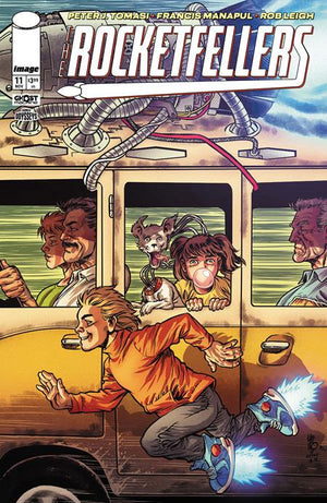 Rocketfellers #11 Jesus Merino & Morry Hollowell Cover