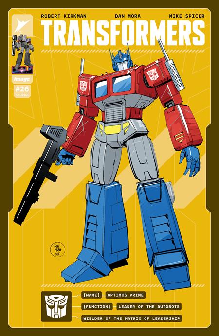 Transformers #26 1:50 Dan Mora & Andres Juarez Variant
