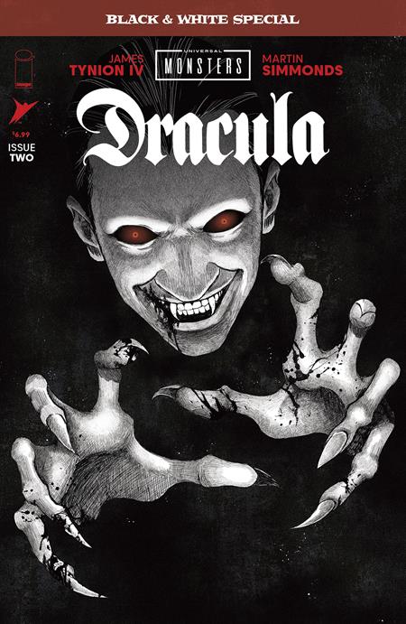 Universal Monsters Dracula Black & White Special #2 (OF 2) Anwita Citriya Cover