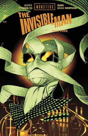 Universal Monsters The Invisible Man #4 (OF 4) Ryan Sook Cover