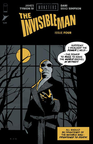 Universal Monsters The Invisible Man #4 (OF 4) 1:10 David Aja Pulp Variant