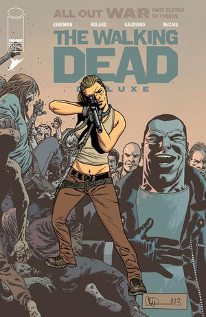 Walking Dead Deluxe #125 Charlie Adlard & Dave Mccaig Cover