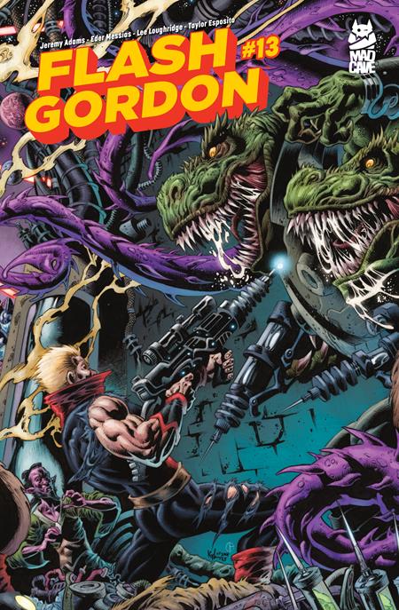 Flash Gordon #13 Will Conrad Fight Scene Cover