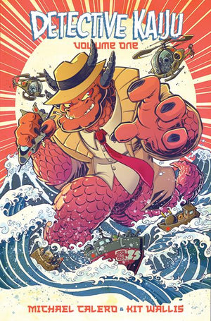 Detective Kaiju Volume 01 Jon Sommariva Cover -  Limited To 1000 Copies Allocations May Occur