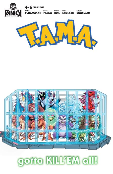 Tama #4 (OF 6) Daniel Hdr Companimals Pokemon Homage Cover