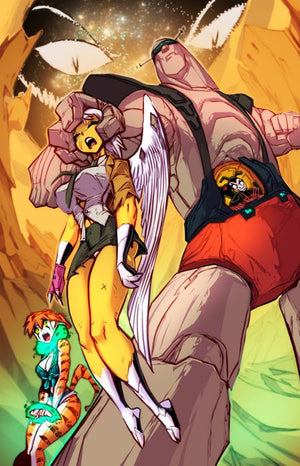 Tiffany & Charlotte On Another World #3 (OF 4) Fred Perry Cover