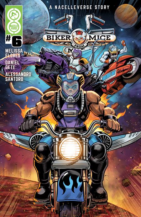 Biker Mice From Mars (2025) #6 Patrick Spaziante Handbook Cover
