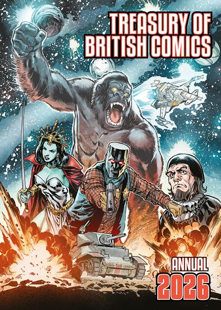 Treasury Of British Comics Annual 2026 Hc - Limited To 250 Copies Allocations May Occur