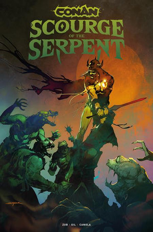 Conan The Barbarian Scourge Of The Serpent #3 (OF 4) Stuart Sayger Cover