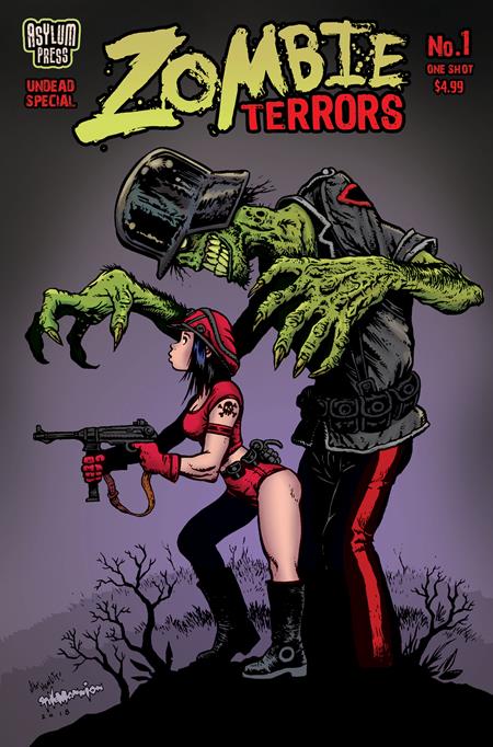 Zombie Terror #1 Undead Special (ONE Shot)  Steve Mannion Cover