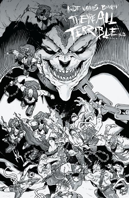 Theyre All Terrible #3 (OF 4)  Robert Gill Cover