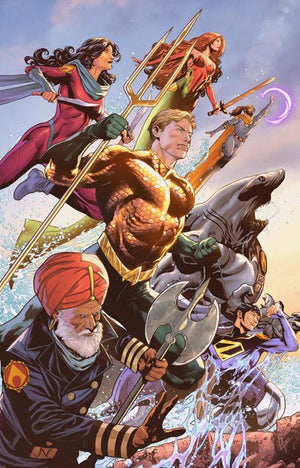Aquaman #12  Lucas Meyer  Card Stock Cover
