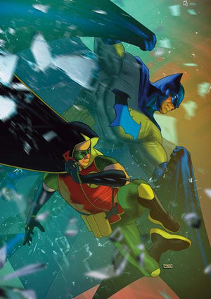 Batman And Robin #28  Taurin Clarke  Card Stock Cover