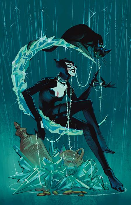 Catwoman #82  Sarah Baslaim  Card Stock Cover