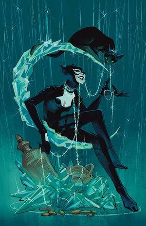 Catwoman #82  Sarah Baslaim  Card Stock Cover