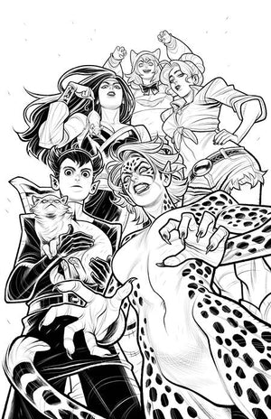Cheetah And Cheshire Rob The Justice League #5 (OF 6)  Elizabeth Torque  Card Stock Cover