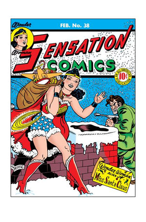 Sensation Comics #38 Facsimile Edition  Harry G Peter Foil Cover