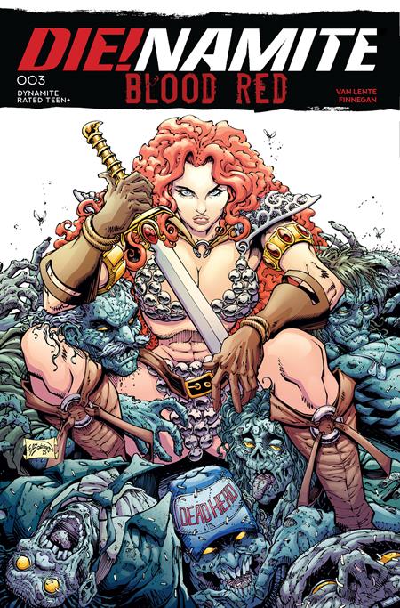 Die!Namite Blood Red #3  Will Robson Cover