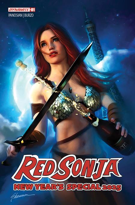 Red Sonja New Years Special 2025 #1 (ONE Shot)  Shannon Maer Cover