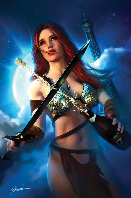 Red Sonja New Years Special 2025 #1 (ONE Shot)  1:15 Shannon Maer Virgin Variant