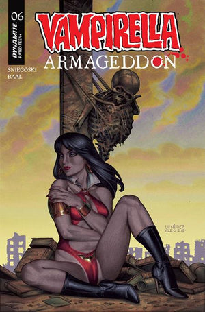 Vampirella Armageddon #6  Joseph Michael Linsner Cover