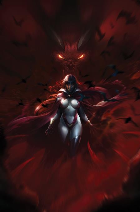 Vampirella Armageddon #6  Francesco Mattina Metal Virgin Cover