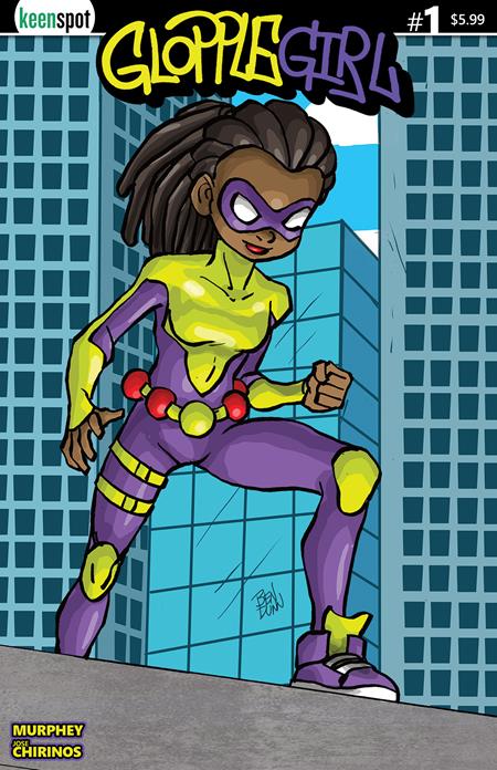 Glopple Girl #1  Ben Dunn Cover