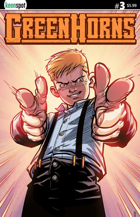 Greenhorns #3  Athila Fabbio Pete Pantazis Gun Hands Cover