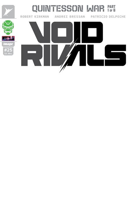 Void Rivals #25  Blank Sketch Cover