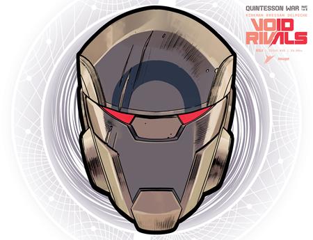 Void Rivals #25   Andrea Milana & Andres Juarez Die Cut Foil Darak Mask Cover