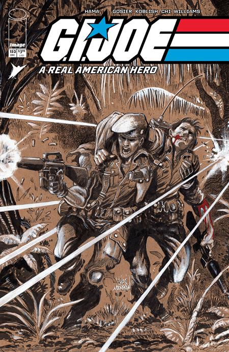 Gi Joe A Real American Hero Hama Files Edition #152  Chris Mooneyham Cover