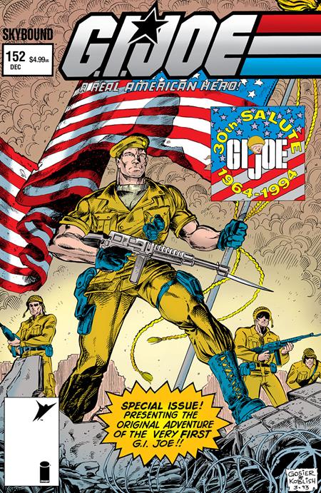 Gi Joe A Real American Hero Hama Files Edition #152  Phil Gosier & Scott Koblish Foil Cover