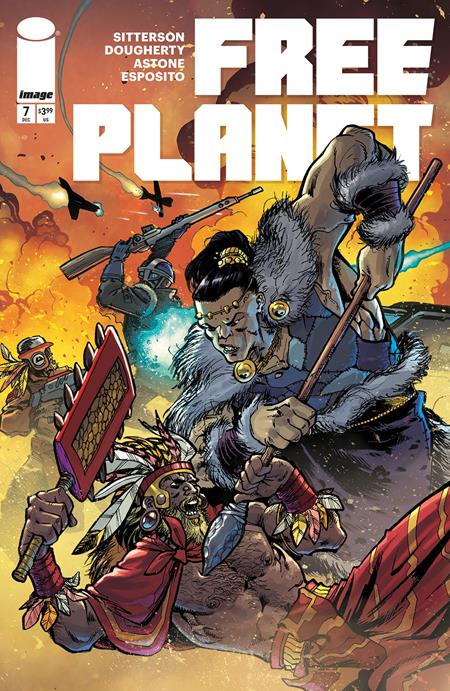 Free Planet #7  Ilias Kyriazis & Vittorio Astone Cover