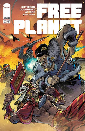Free Planet #7  Ilias Kyriazis & Vittorio Astone Cover