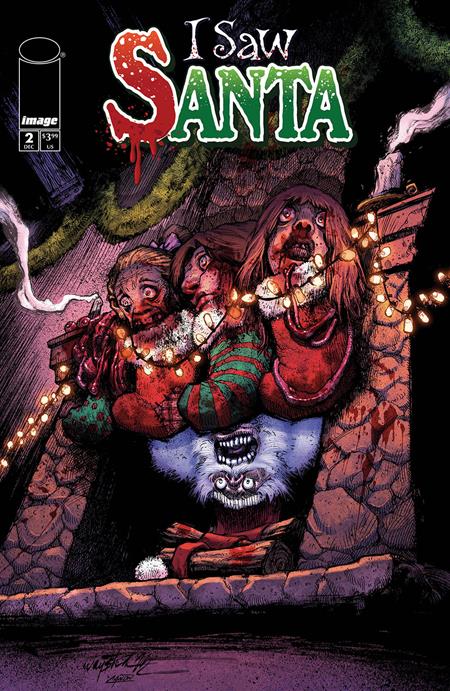 I Saw Santa A Spawn Universe Christmas Story #2 (OF 2)  Jonathan Wayshak Cover