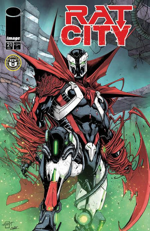Spawn Rat City #21  Jonathan Uribe Cover
