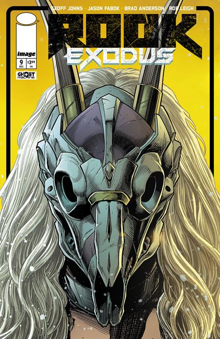 Rook Exodus #9  Jason Fabok & Brad Anderson Mask Cover