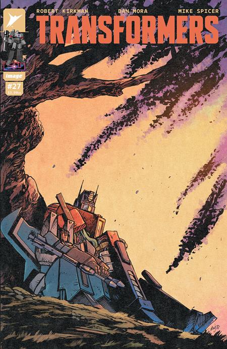 Transformers #27  Daniel Warren Johnson & Mike Spicer Cover