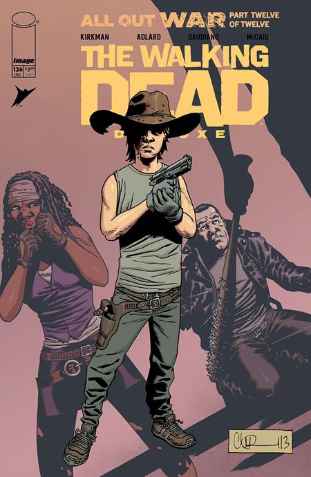 Walking Dead Deluxe #126  Charlie Adlard & Dave Mccaig Cover