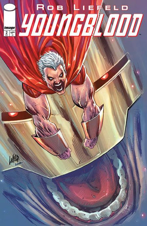 Youngblood #2  Rob Liefeld Cover
